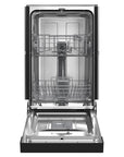 FORNO Polo 18 Inch Dishwasher Stainless-Steel, Front Control, 8 Place Settings, ENERGY STAR Certified, 52 dBa  – FDWBI8041-18S