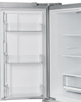 FORNO Moena 36 inch French Door Refrigerator in Stainless Steel, 19.2 cu.ft. Capacity with Ice Maker – FFRBI1820-36SB