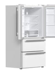 FORNO Moena 36 inch French Door Refrigerator in White, 19.2 cu.ft. Capacity with Ice Maker – FFRBI1820-36WHT