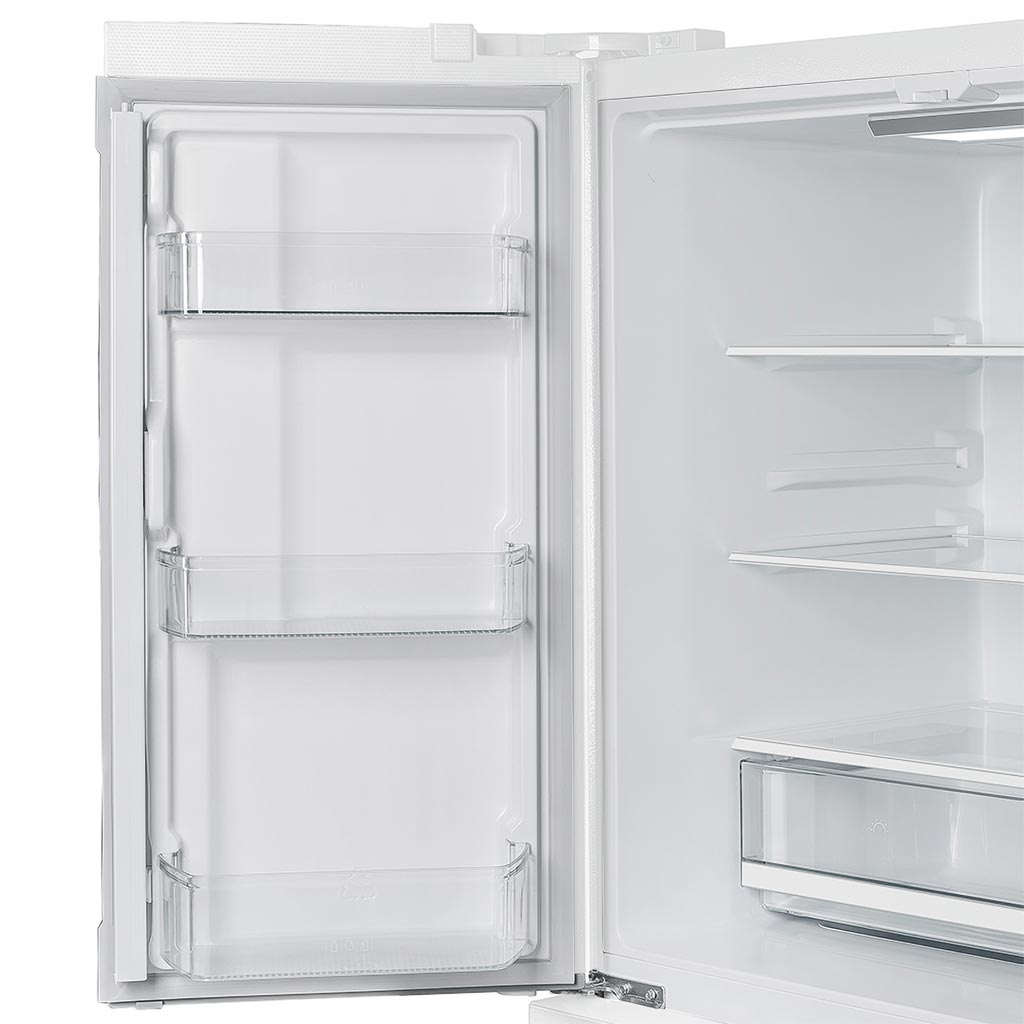 FORNO Moena 36 inch French Door Refrigerator in White, 19.2 cu.ft. Capacity with Ice Maker – FFRBI1820-36WHT