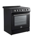 FORNO Leonardo Espresso 30 Inch Electric Range Black – FFSEL6012-30BLK