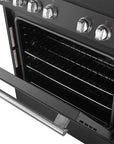 FORNO Leonardo Espresso 30 Inch Electric Range Black – FFSEL6012-30BLK