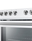 FORNO Leonardo Espresso 30 Inch Electric Range White – FFSEL6012-30WHT