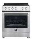 FORNO Leonardo Espresso 30 Inch Electric Range Stainless-Steel – FFSEL6012-30