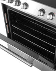 FORNO Leonardo Espresso 30 Inch Electric Range Stainless-Steel – FFSEL6012-30