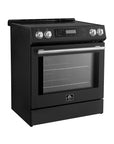 FORNO – Espresso Donatello 30-Inch Slide-In Induction Range Black  – FFSIN0905-30BLK