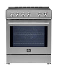 FORNO Leonardo Espresso 30-Inch Slide-In Induction Range Stainless-Steel – FFSIN0982-30