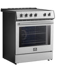 FORNO Leonardo Espresso 30-Inch Slide-In Induction Range Stainless-Steel – FFSIN0982-30