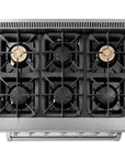 THOR Kitchen 36-Inch Dual Fuel Range – Professional – HRD3606U, HRD3606ULP