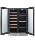 THOR Kitchen 24-Inch French Door Wine and Beverage Center – Model TBC2401DI