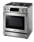 THOR Kitchen 30-Inch Tilt Panel Gas Range – Professional – Model TRG3001, TRG3001LP