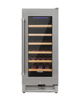 THOR Kitchen 15-Inch Single Zone Wine Cooler, 33 Wine Bottle Capacity – Model TWC1501