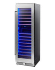 THOR Kitchen 24 Inch Dual Zone Wine Cooler, 162 Wine Bottle Capacity – Model TWC2403DI